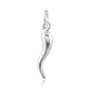 Pendente cornicino portafortuna in argento 6,00 € Ciondoli