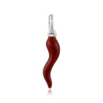 Zoppi jewels|Cornicino in argento 925 e smalto rosso|5,00 €