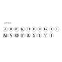 Bracciale a catenina personalizzato con iniziali (9mm) 29,00 € Osa Name Collection