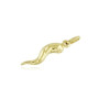 Zoppi Jewels:Ciondolo Corno rigato in oro giallo 18kt
