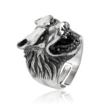 Zoppi jewels|Anello testa di lupo in argento|68,00 €