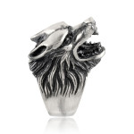 Zoppi jewels|Anello testa di lupo in argento|68,00 €